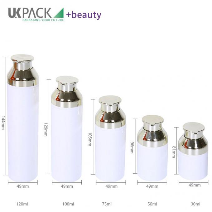 PP Cosmetic Airless Bottle 30ml Refillable Skincare Packaging 0