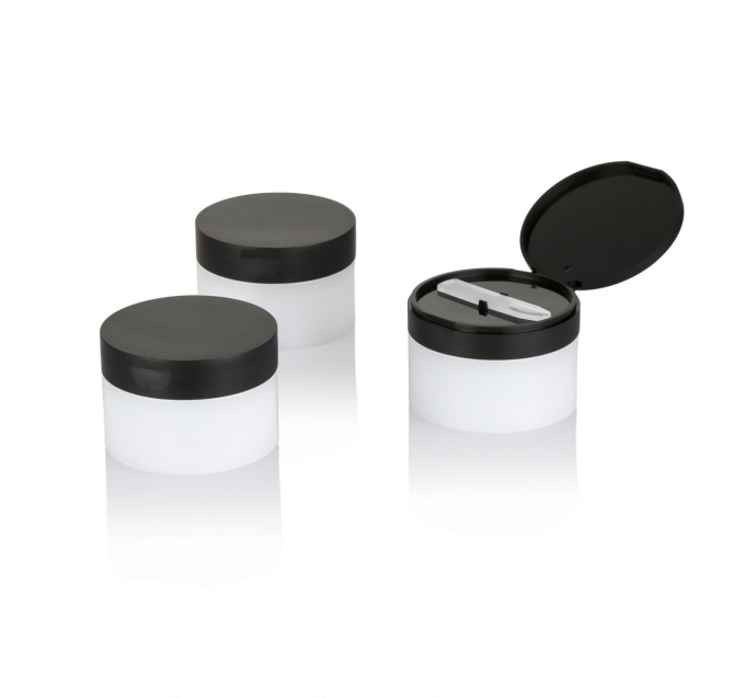 100g Flip Top Cap matte cream jarfor80g cosmeticpackaging container 2
