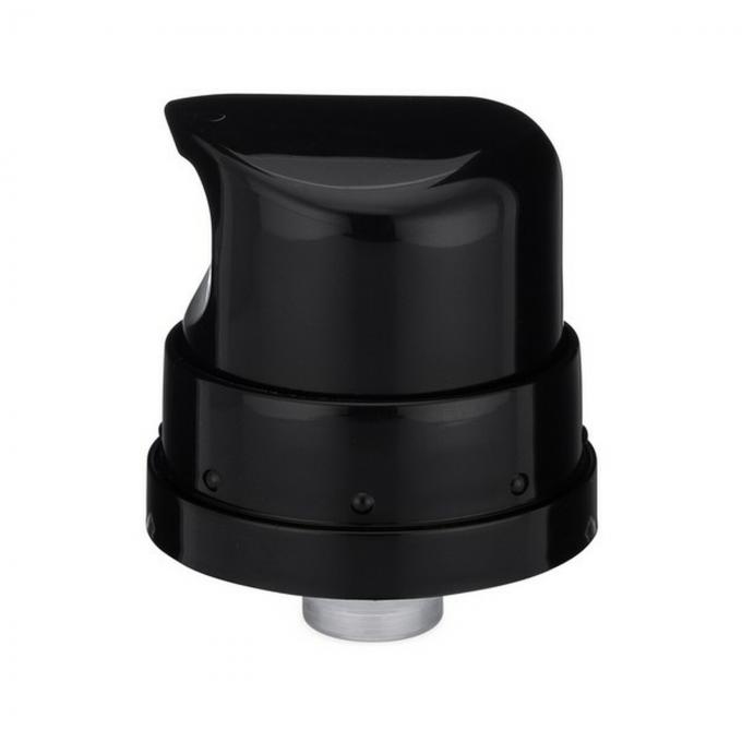 AS 50ml Clear Plastic Cylinder Bottle With Airless Pump Overcap 3