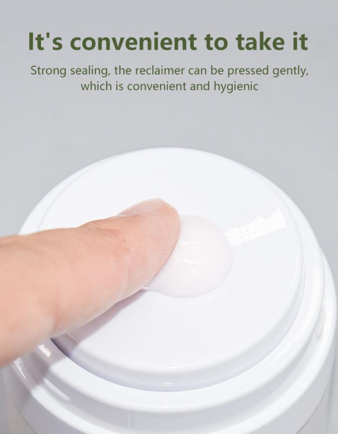 Cosmetic Acrylic Airless Jar Skin Care Packaging 50g 5
