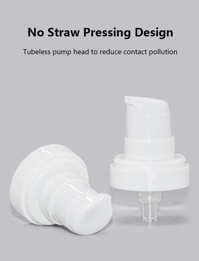 Round Shape PP Airless Bottle Double Ended 15ml 20ml 2