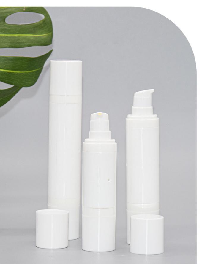 Round Shape PP Airless Bottle Double Ended 15ml 20ml 7