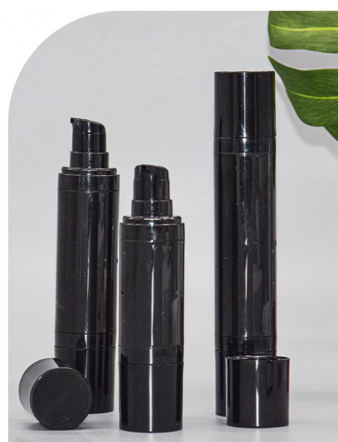Round Shape PP Airless Bottle Double Ended 15ml 20ml 8