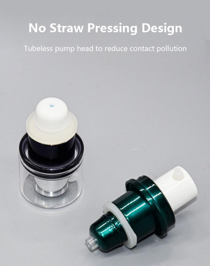 Single Layer AS Airless Cosmetic Bottles With Pump Cap 30ml 50ml 2