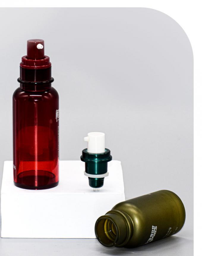 Single Layer AS Airless Cosmetic Bottles With Pump Cap 30ml 50ml 5