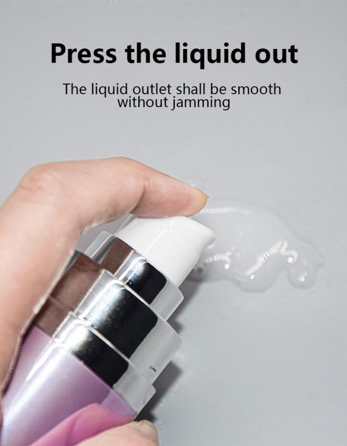 Round AS Airless Bottle Double Ended Cosmetic Packaging 30ML 4