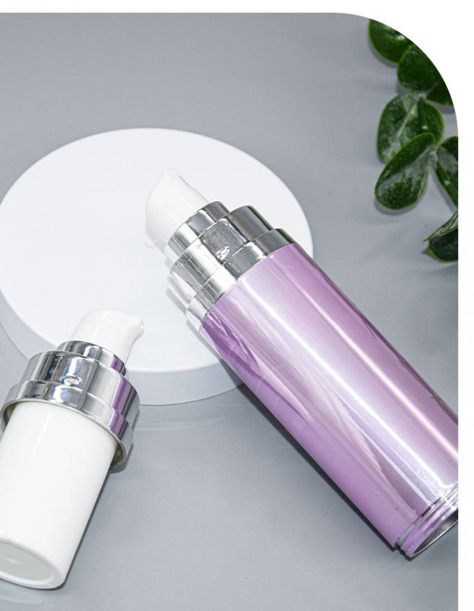 Round AS Airless Bottle Double Ended Cosmetic Packaging 30ML 7