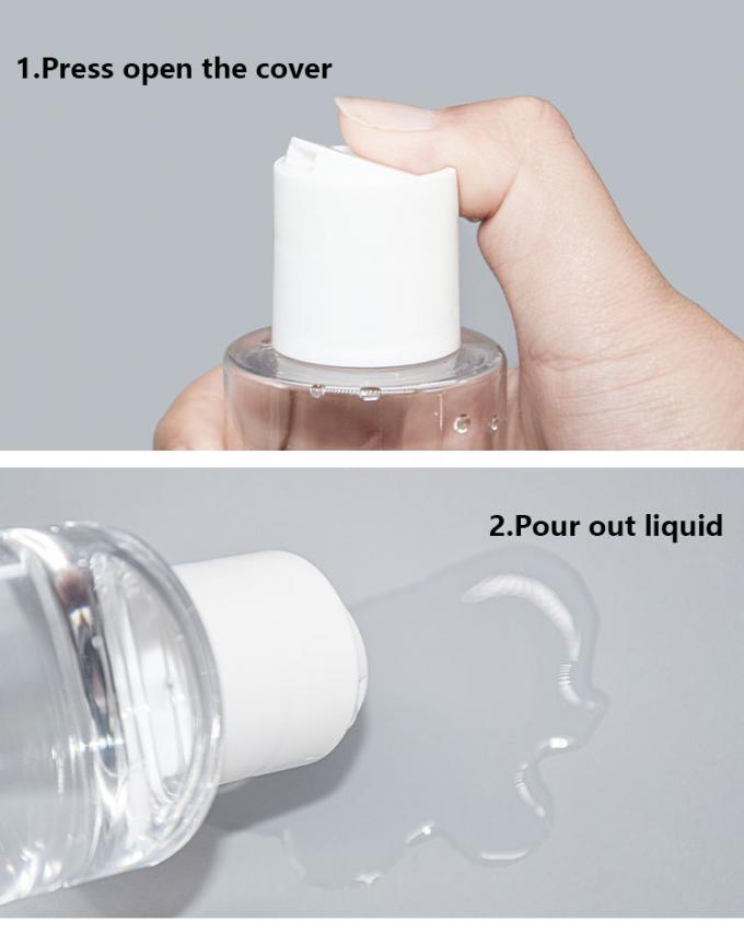 Water Toner Packaging Makeup Remover Bottle PCR PET 150ml 4
