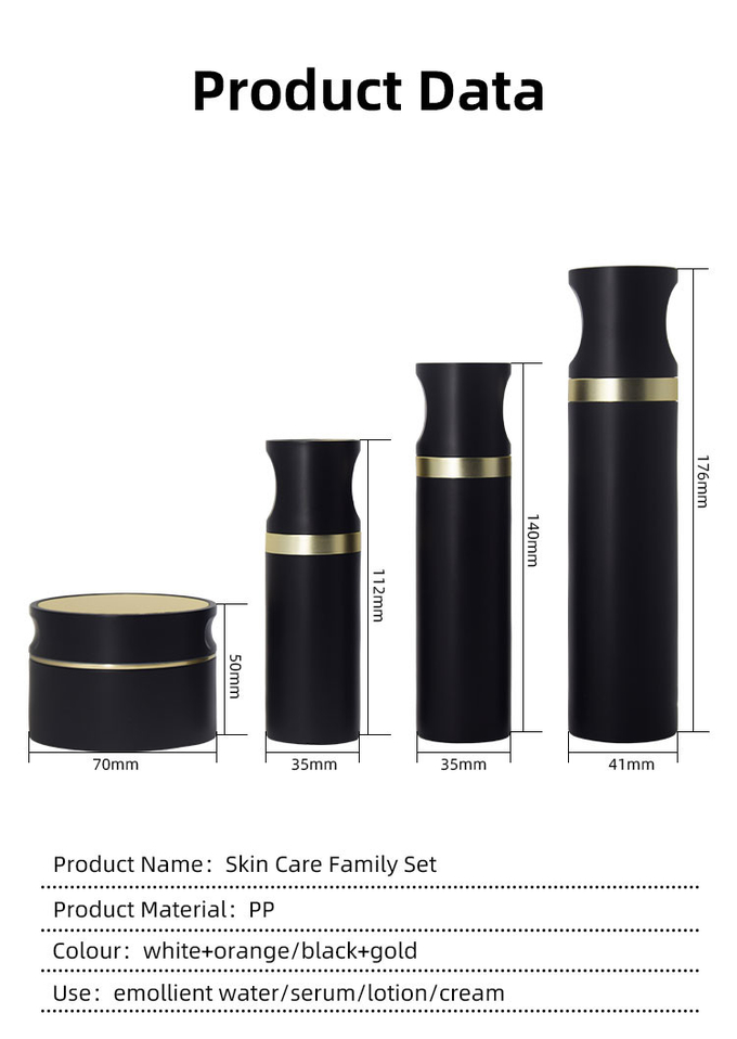 Mono PP Magnetic Cosmetic Pump Bottle For Skincare Packaging 30 / 50 / 100ml 2