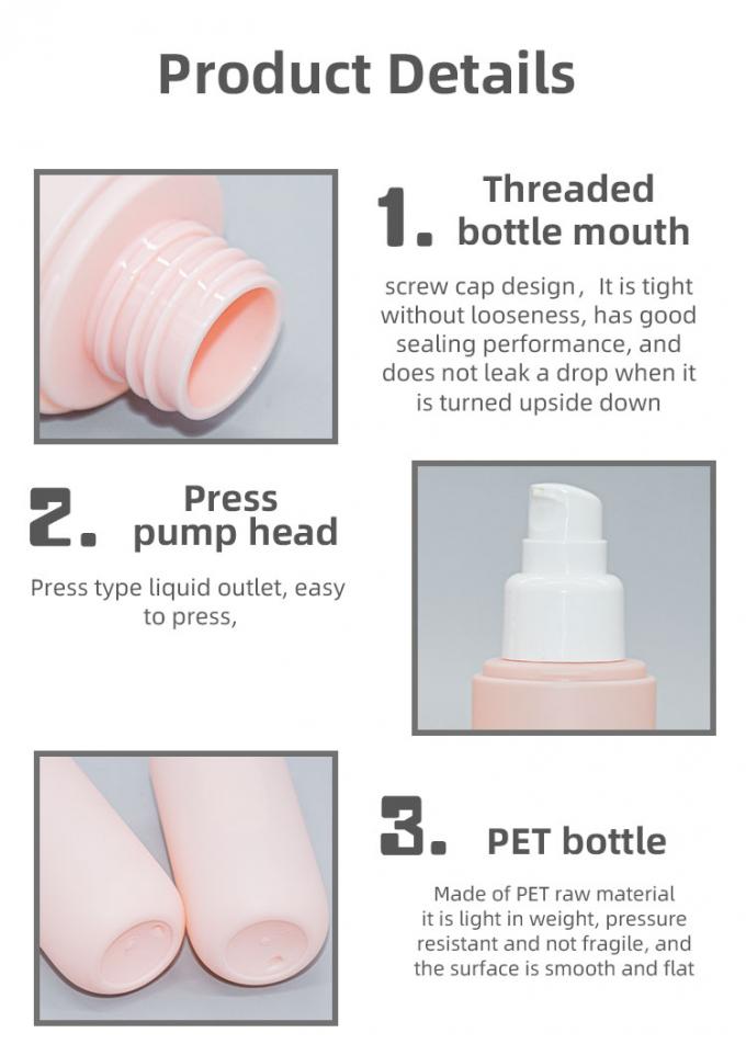 100ml Spray Packaging PET Bottle Hair Care Oil Scalp Care Milk 5