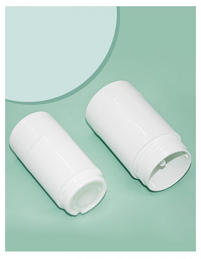 Recyclable Polypropylene Plastic Empty Deodorant Container Twist Up Top Fill 1oz - 3oz 3