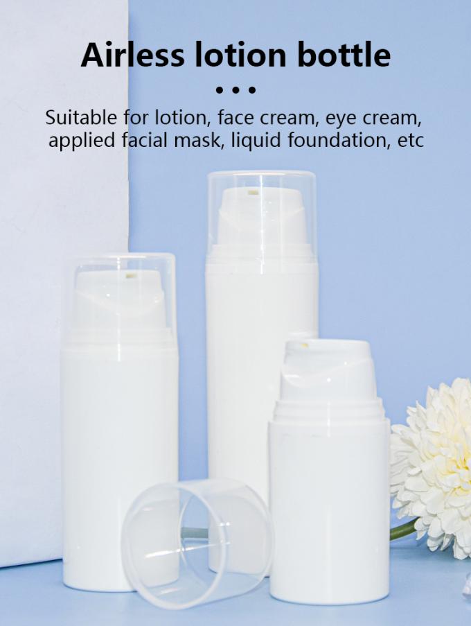 15ml/30ml/50ml Customized Color and Customized Logo wholesale glass lotion bottle airless cosmetic serum pump bottle 0