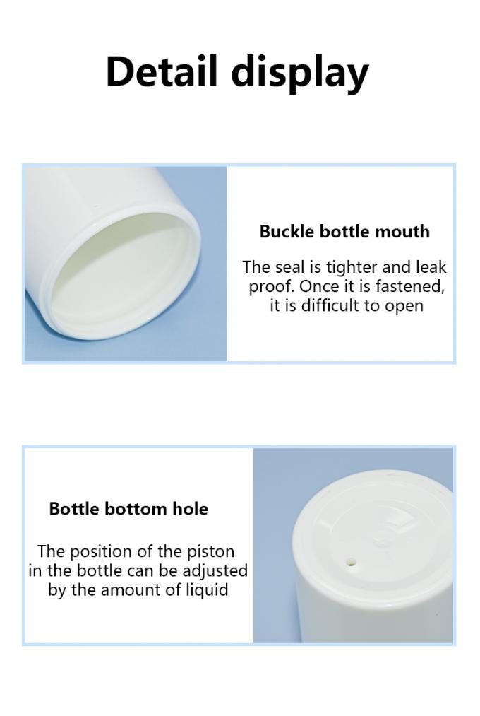 15ml/30ml/50ml Customized Color and Customized Logo wholesale glass lotion bottle airless cosmetic serum pump bottle 3