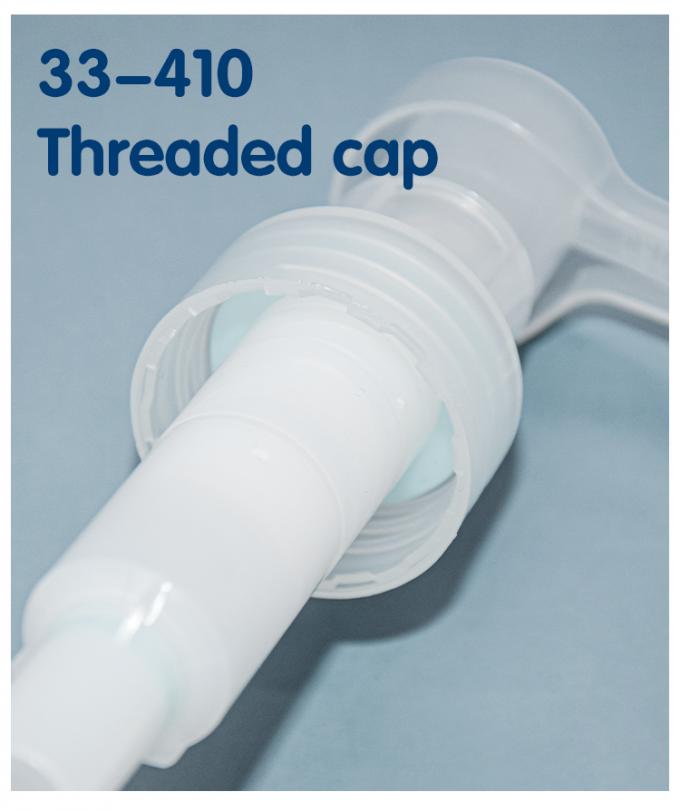 Ribbed Closure Lotion Pump Dispenser 33-410 PP Monopolymer Material 3