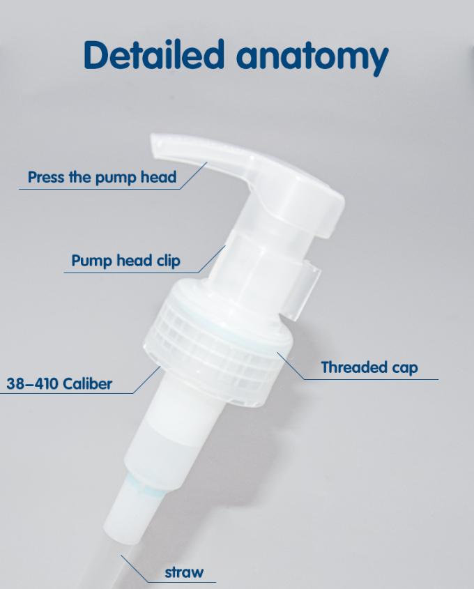 38-410 PP Monopolymer Lotion Pump Dispenser 4cc Dosage 5