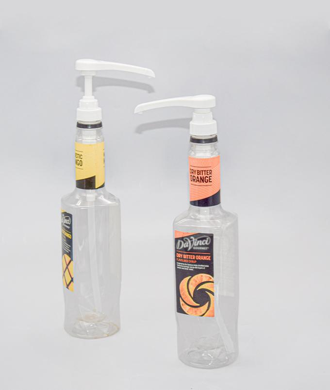 28-400 Mono All Plastic Syrup Pumps 5ml 8ml 10ml Food Dispenser Pump 9