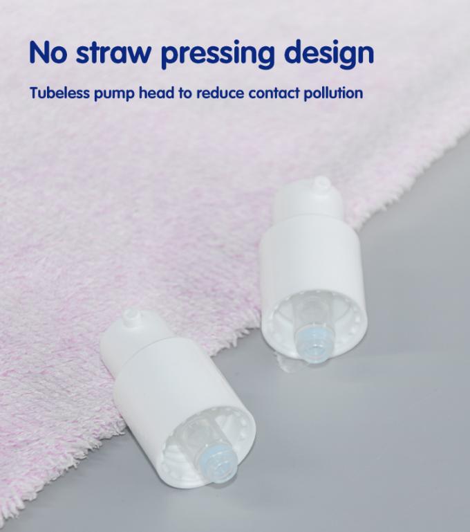 15ml 30ml 50ml Oval Shape Airless Pump Bottles High Transparent PETG Material 3