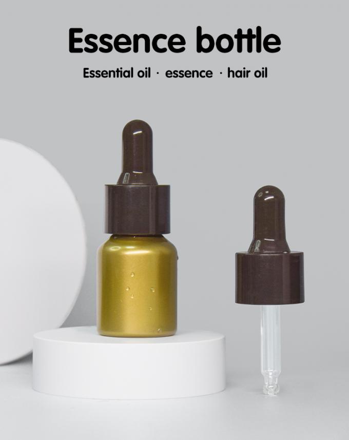 15ml Plastic PET Dropper Bottle For Cosmetic Essence Packaging 0