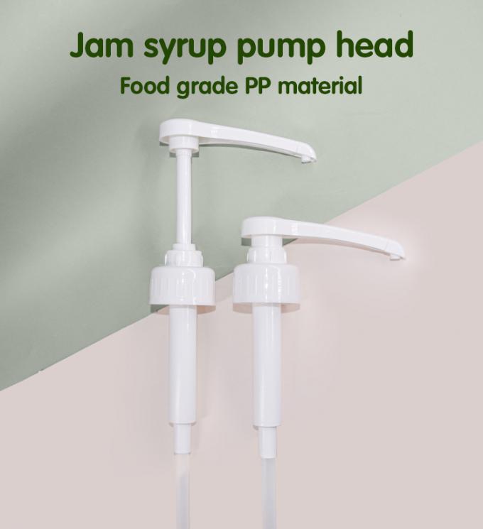 5ml 8ml 10ml Food Dispenser Pump For 38-410 Neck PE / PET And Glass Bottle 0