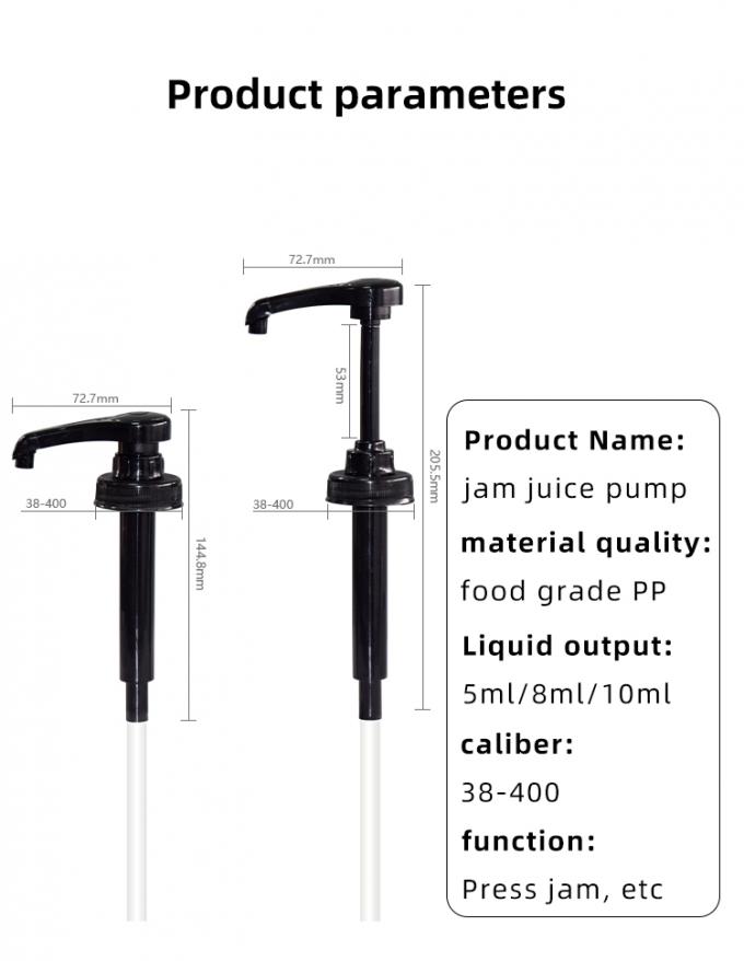 UKS10 Cola Dispenser Pump 5ml 8ml 10ml 38-400 Drinking Water Dispenser Pump 7