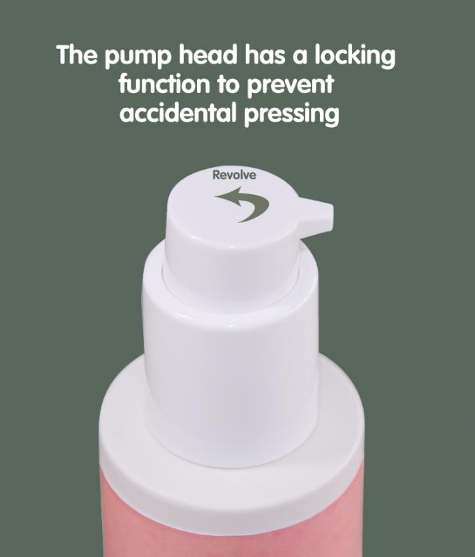 PMU Inorganic Biodegradable Packaging Bottle With PP PCCR Cream Pump For Lotions 100ml 3