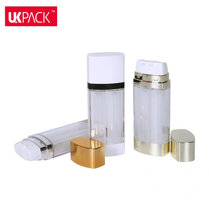 Cosmetic airless bottle 15ml*2 2