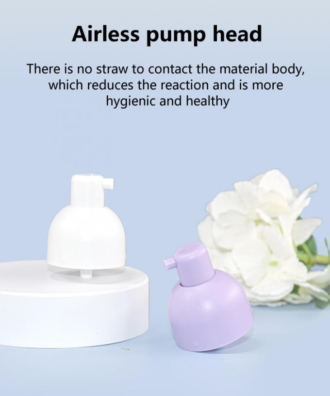 Frosted Surface Airless Pump Bottle 45ml Elastic Paint 3D Packaging For Serum Sun Protect 1