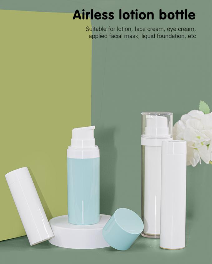30ml/50ml PET Customized Color And Logo Cream Serum Airless pump Bottle Cosmetic Packaging UKA76 0