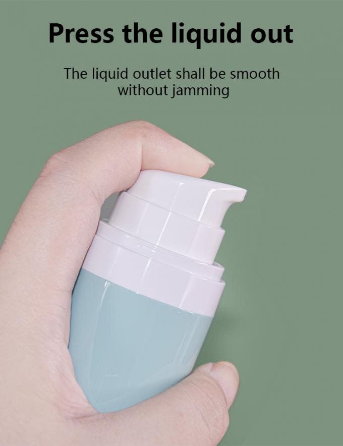 30ml/50ml PET Customized Color And Logo Cream Serum Airless pump Bottle Cosmetic Packaging UKA76 2