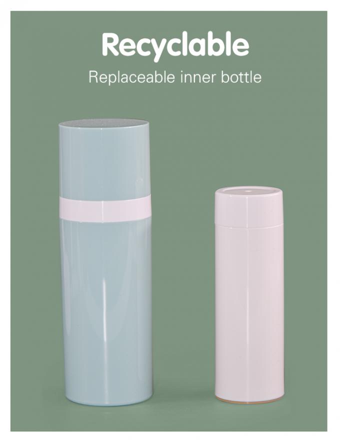 30ml/50ml PET Customized Color And Logo Cream Serum Airless pump Bottle Cosmetic Packaging UKA76 4