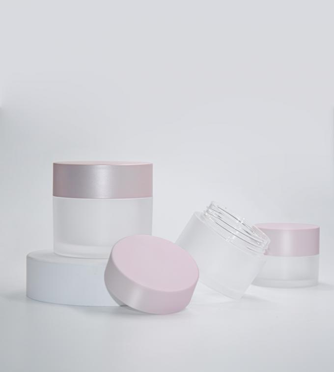 15g / 30g / 50g Customized Color PMMA Round Shape Cream Jar Mask Face Cream Jar UKC68 7