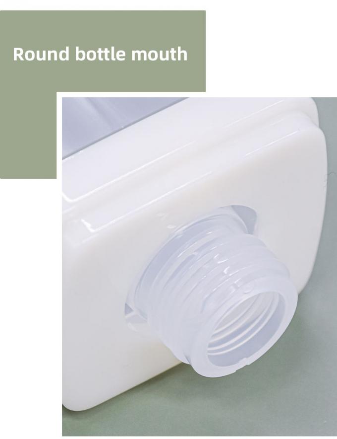 UKA51 Recyclable 100ml Square Airless Lotion Bottles With Transparency Lid 2