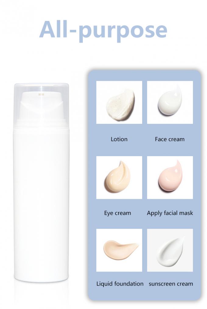UKA66 Recycle PP Large Mouth Airless Pump Head 15ml 30ml 50ml Vacuum Bottle For Lotion Packaging 1