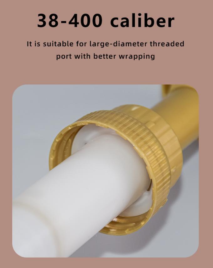 Gold Sauce Dispenser Pump 38-40015cc and 30cc with Curved straw GOLD SAUCE PUMPS FOR 64 – 90.4 OZ BOTTLES 1