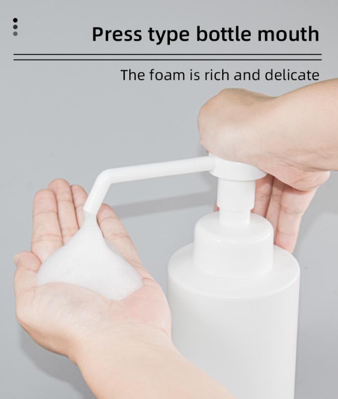 500ml HDPE Skin Care Packaging Foam Pump Bottle Customized Facial Cleanser Bottle UKF25 1