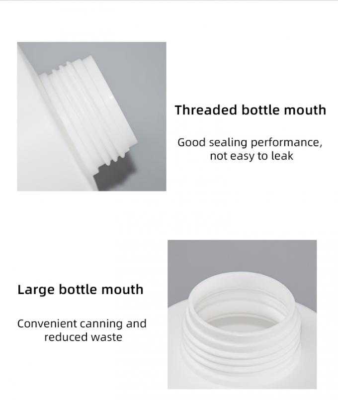 500ml HDPE Skin Care Packaging Foam Pump Bottle Customized Facial Cleanser Bottle UKF25 4