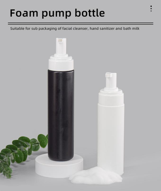 43mm All plastic foamer pump with 200ml and 250ml PE bottle Sustainable green packaging 0