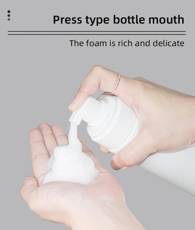 43mm All plastic foamer pump with 200ml and 250ml PE bottle Sustainable green packaging 1