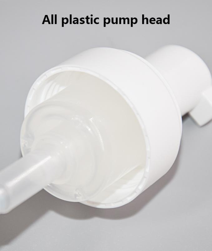 43mm All plastic foamer pump with 200ml and 250ml PE bottle Sustainable green packaging 3