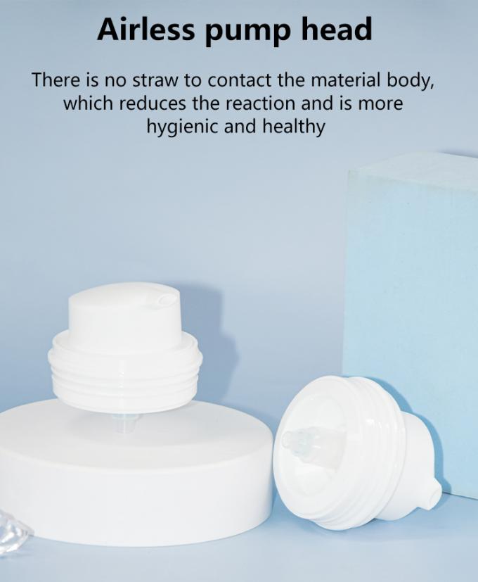 Plastic PP Airless Pump Bottles For Cosmetics 50ml 80ml 100ml 120ml 1
