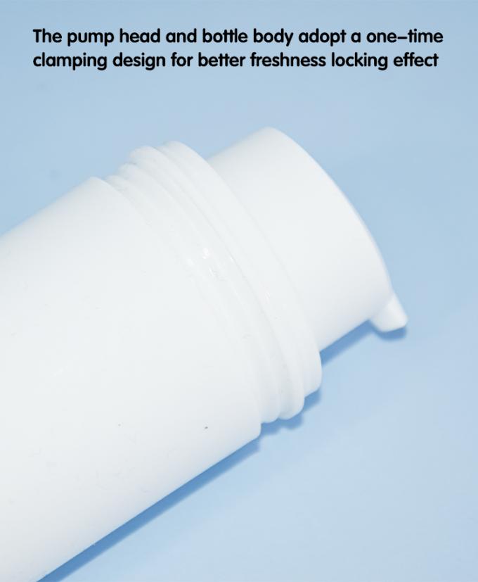 Plastic PP Airless Pump Bottles For Cosmetics 50ml 80ml 100ml 120ml 3