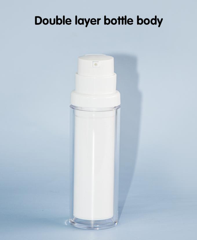 UKMS27 15-30-50m cosmetics packaging Double layer cosmetic airless pumpbottle 3