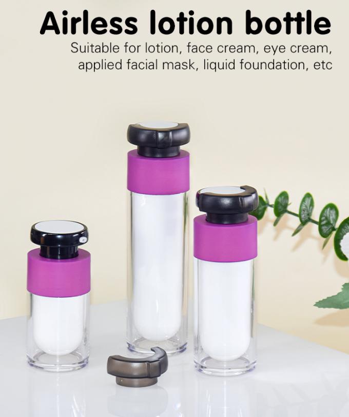 cosmetic packaging 15ml-30ml-50ml Double layer airless bottle 0