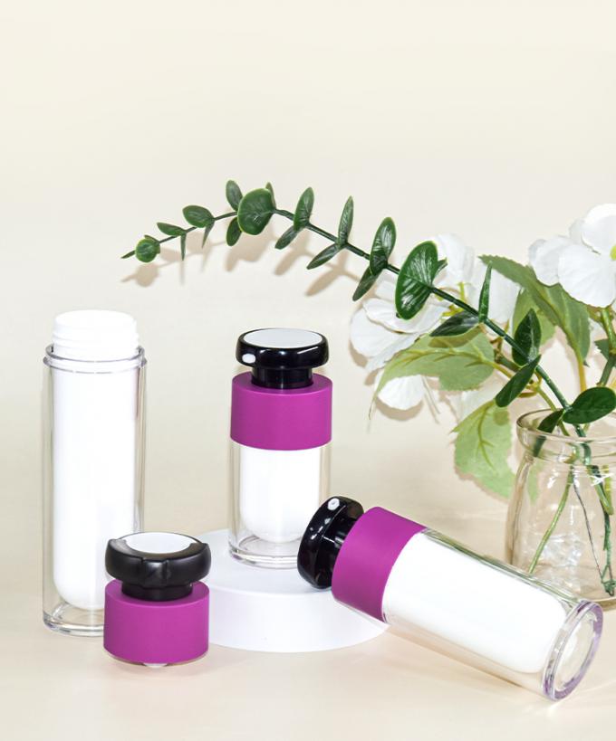 cosmetic packaging 15ml-30ml-50ml Double layer airless bottle 9