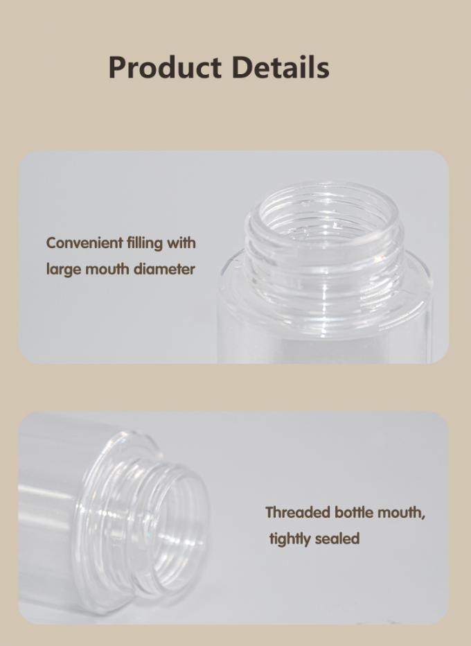 Cosmetic packaging for Makeup powder spray bottles 35ml 50ml 60ml 6