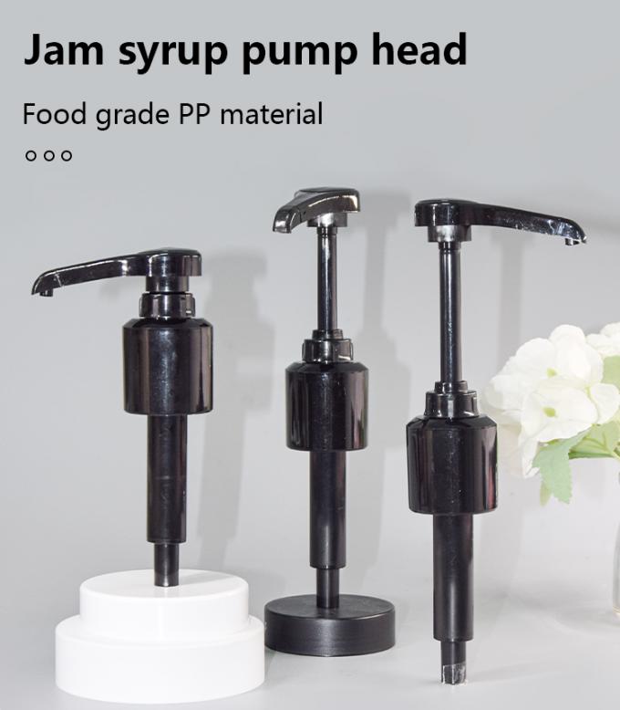 28-410 Closure Food Grade PP And PE Plastic Coffee Syrup Pump 5ml 8ml 10ml Dosage UKS10 0