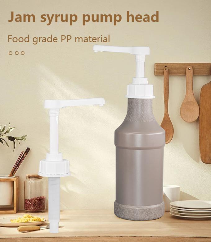 UKPACK'S 54-410 Plastic Sauce Pump 10ml 15ml 20ml 30ml Food Grade Dispenser Pump 0