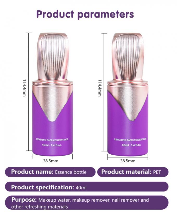 Luxury cosmetics packagingfor Serum 40ml PETG bottle 6