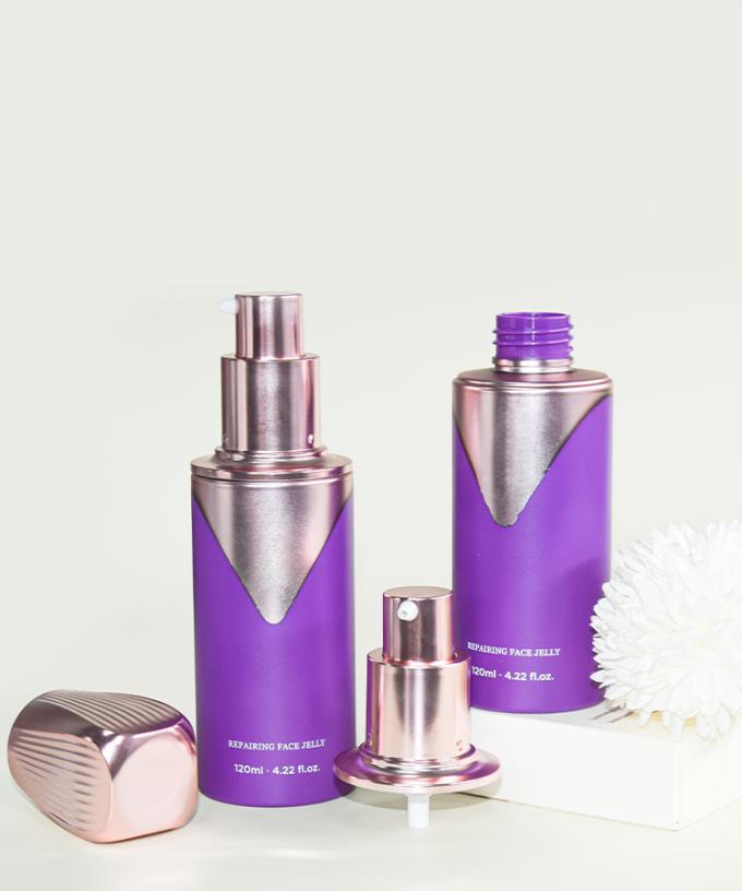 Luxury cosmetics packaging for lotion 120ml PETG bottle 7