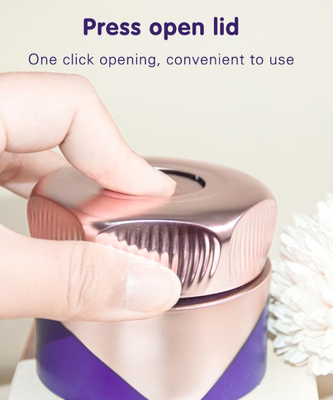 Innovative luxury cosmetic packaging cream bottle, ONE CLICK CREAM JAR 30g50g 1